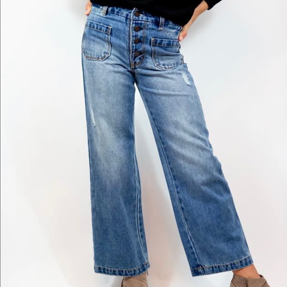 Habitual Girl Sasha wide leg jeans